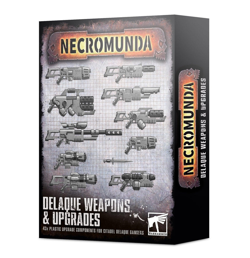 DELAQUE WEAPONS & UPGRADES - ZZGames.dk