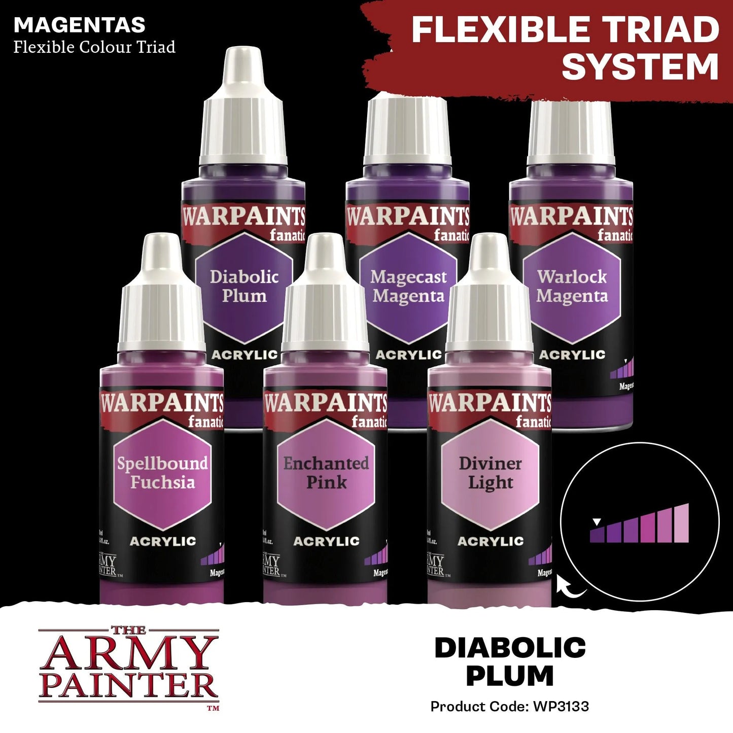 
                  
                    Diabolic Plum (Warpaints Fanatic Acrylics) - ZZGames.dk
                  
                