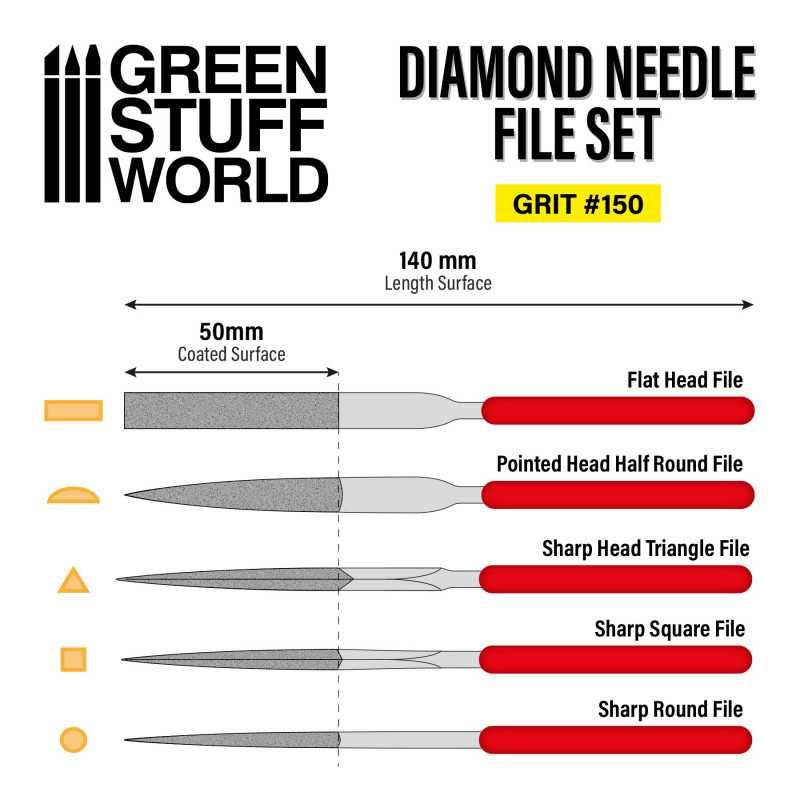 
                  
                    Diamond Needle Files Set - Grit 150 - ZZGames.dk
                  
                