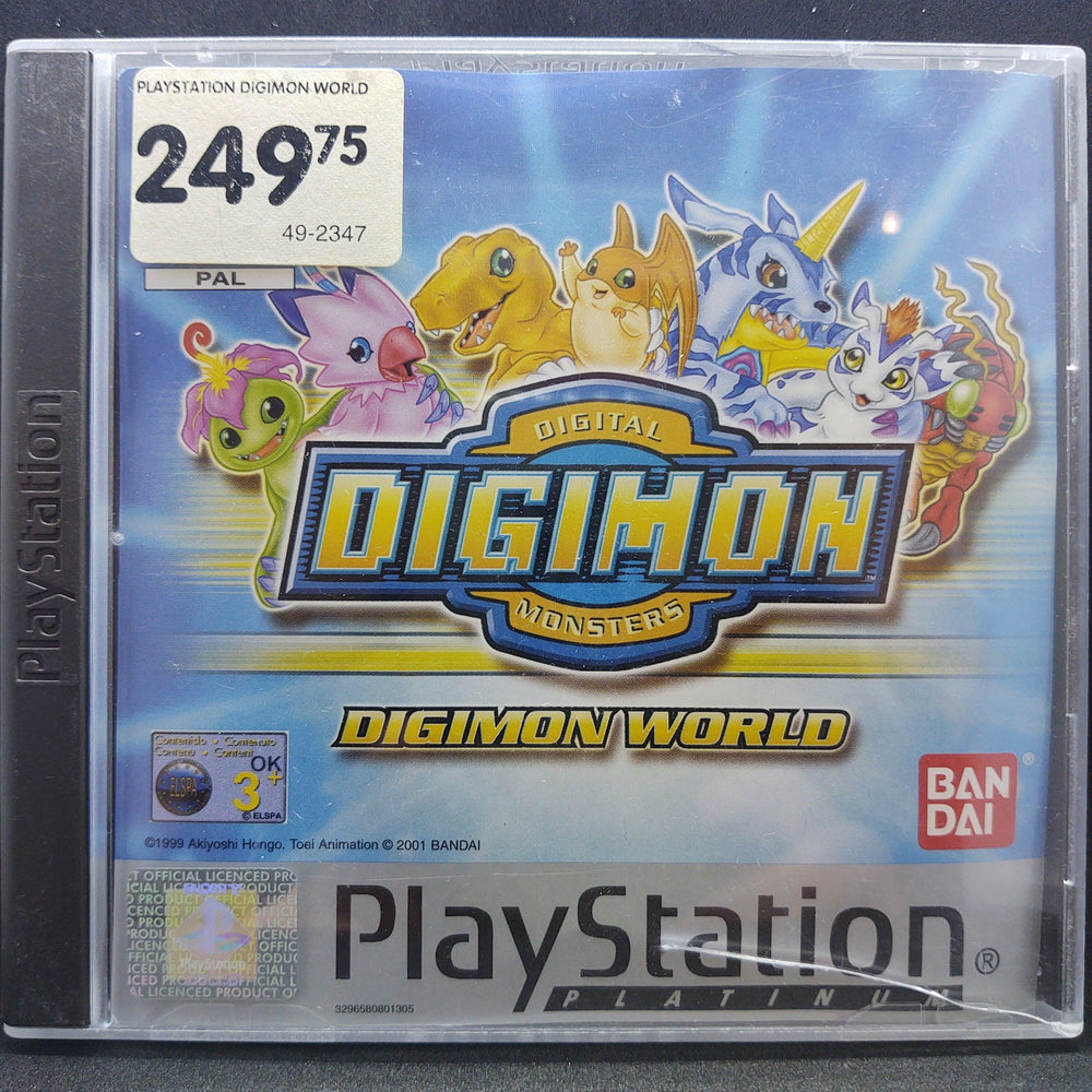 
                  
                    Digimon World (Platinum) (u. manual) (kosmetiske fejl) - ZZGames.dk
                  
                