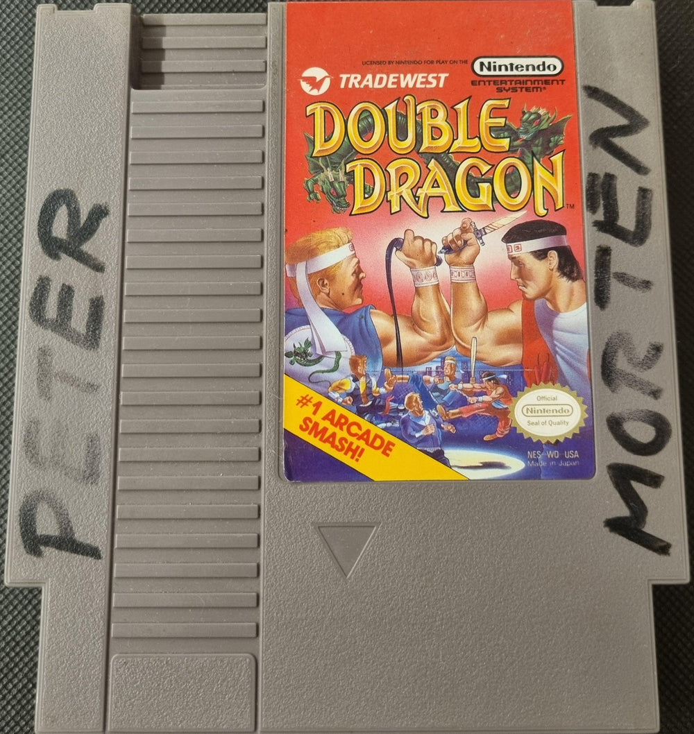 Double Dragon (Tusch på cart) (USA) - ZZGames.dk