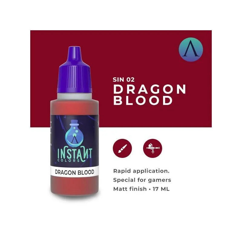 Dragon Blood (Instant Color) - ZZGames.dk