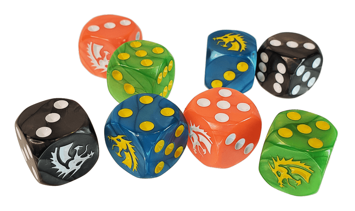 
                  
                    Dragon d6 Dice Set - ZZGames.dk
                  
                