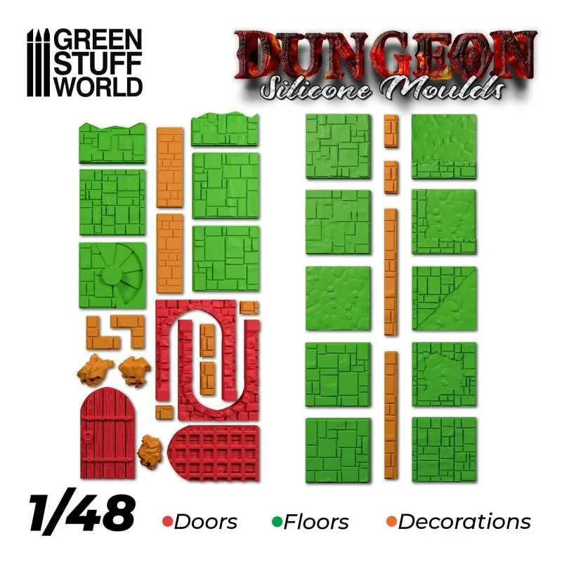 
                  
                    Dungeon Silicone mould - ZZGames.dk
                  
                