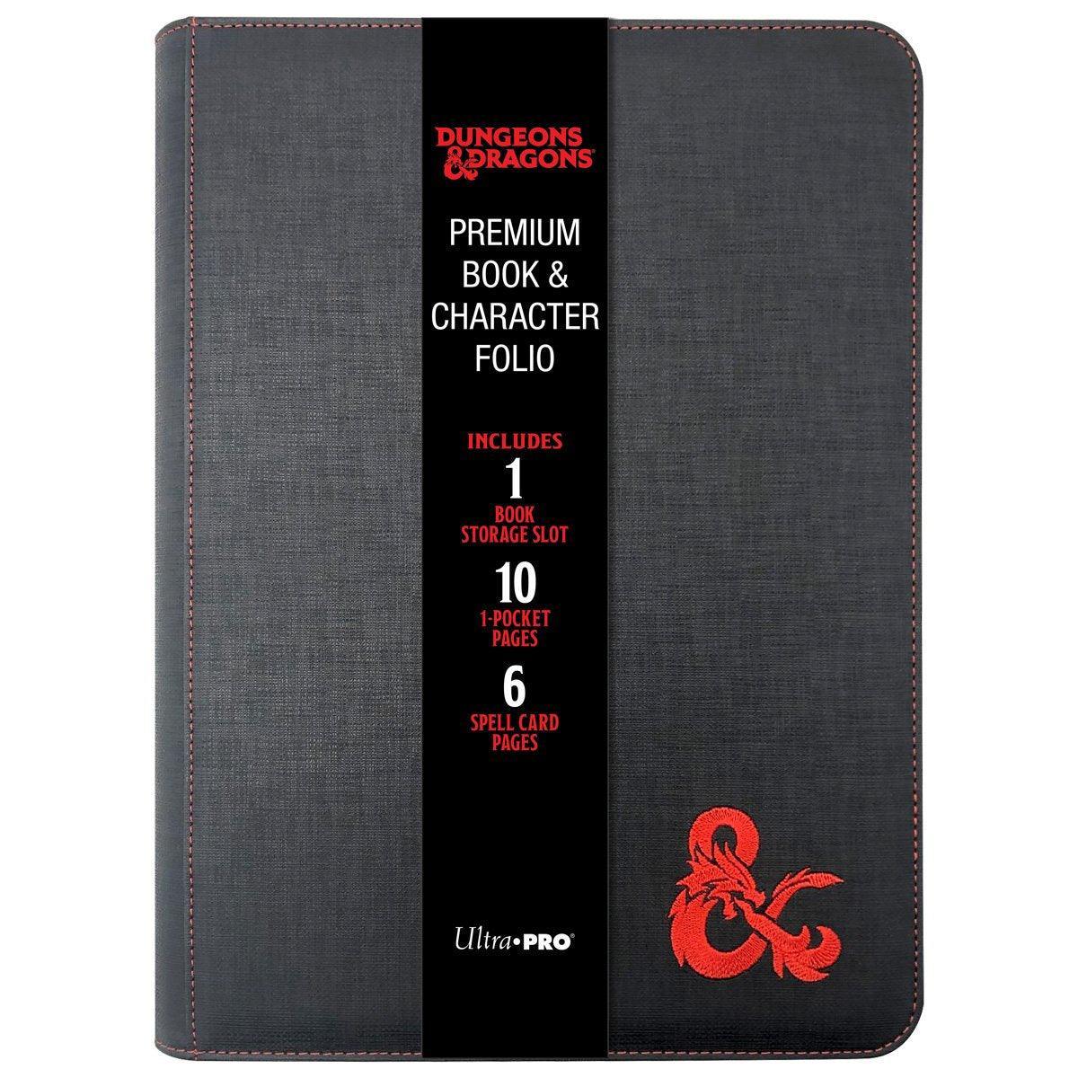 Dungeons & Dragons Premium Zippered Book & Character Folio - ZZGames.dk