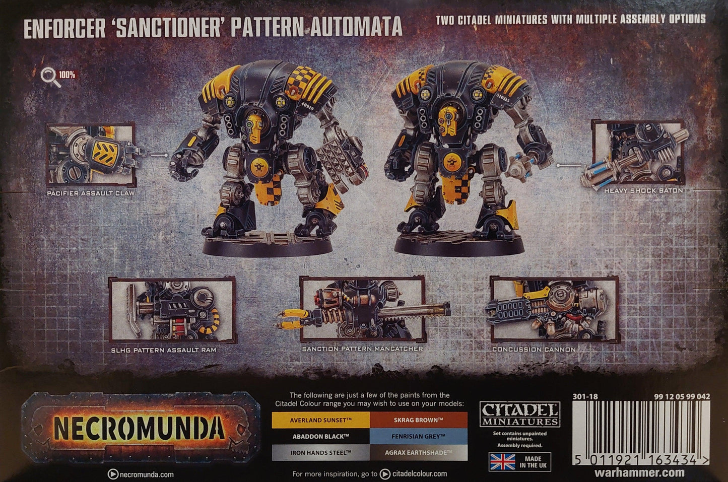 ENFORCER 'SANCTIONER' PATTERN AUTOMATA - ZZGames.dk