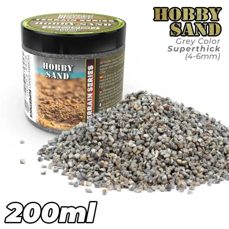 Extra Thick Hobby Sand - Dark Grey 200ml