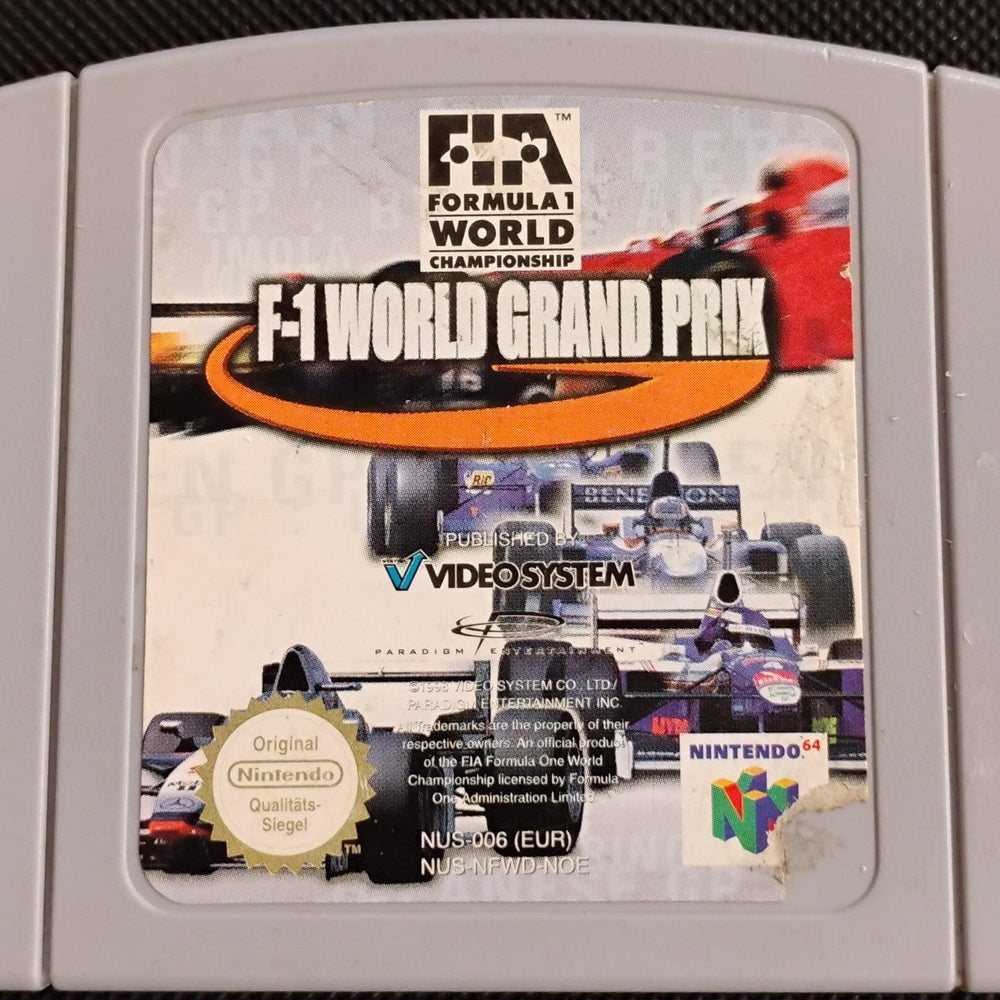 F-1 World Grand Prix (kosmetiske fejl) - ZZGames.dk