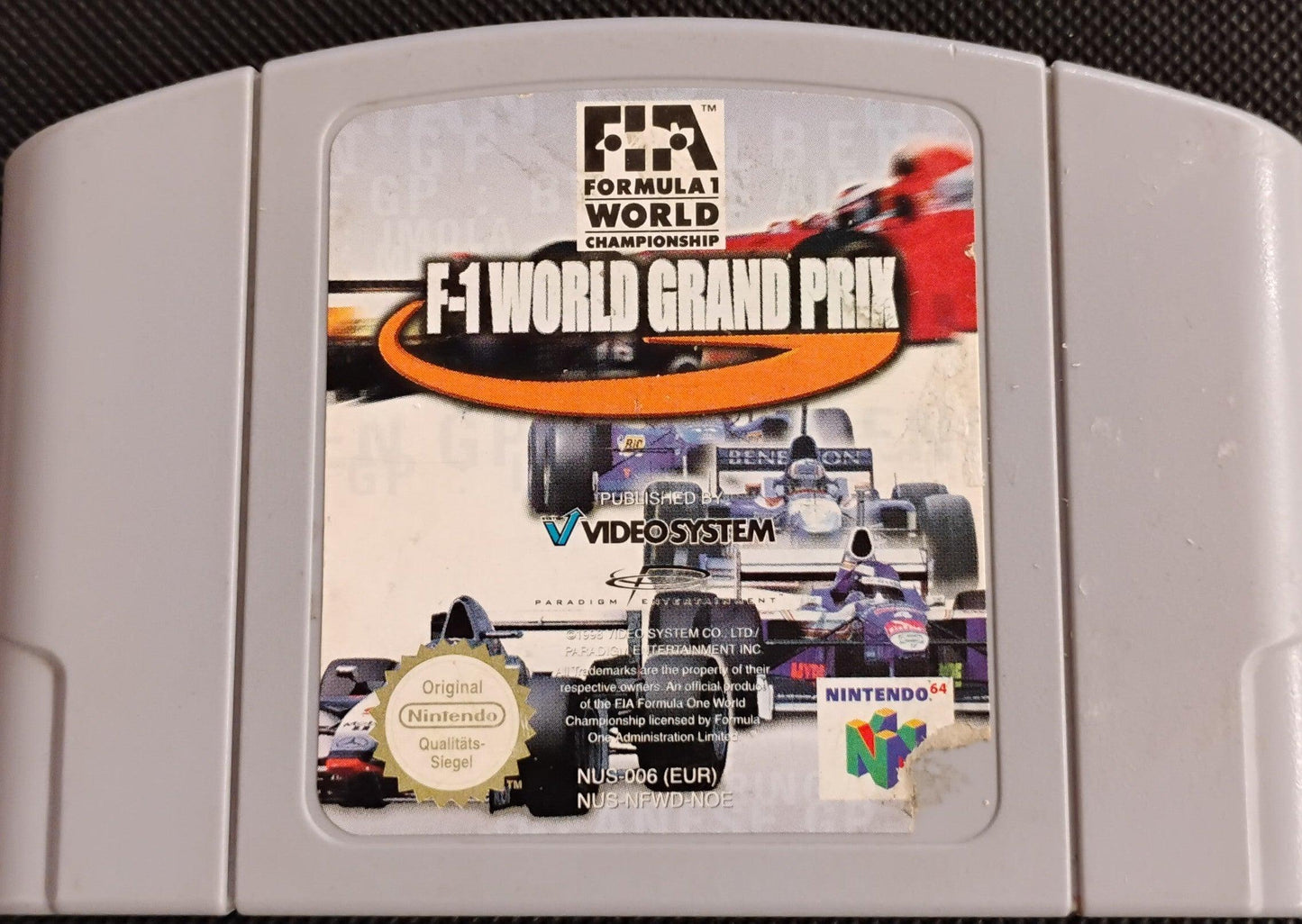 F-1 World Grand Prix (kosmetiske fejl) - ZZGames.dk