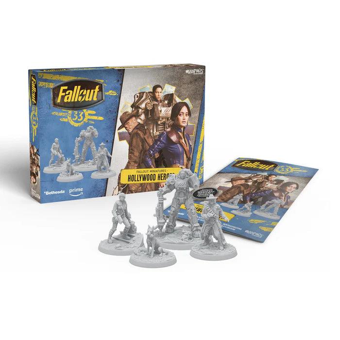 Fallout: Miniatures - Hollywood Heroes (Amazon TV Show Tie-In) - ZZGames.dk