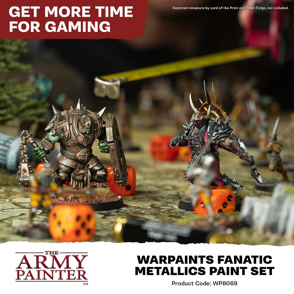 
                  
                    Fanatic Metallics Paint Set - ZZGames.dk
                  
                