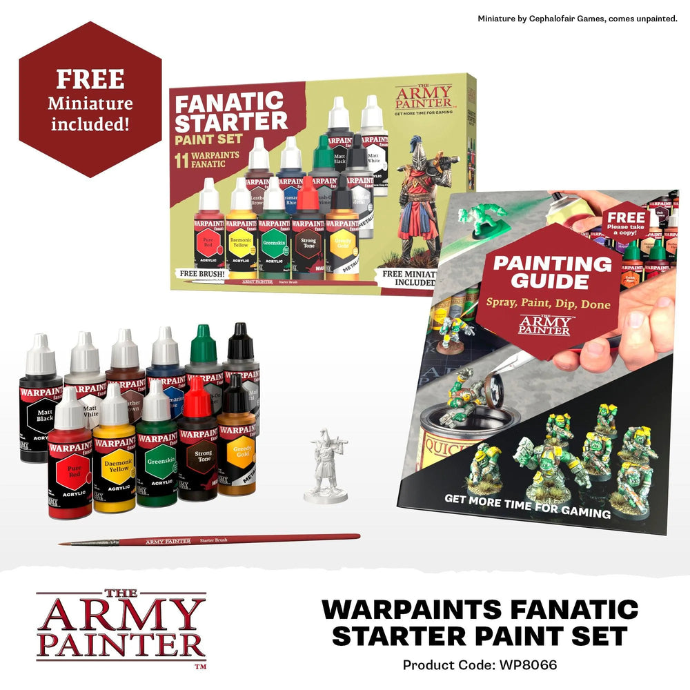 Fanatic Starter Paint Set - ZZGames.dk