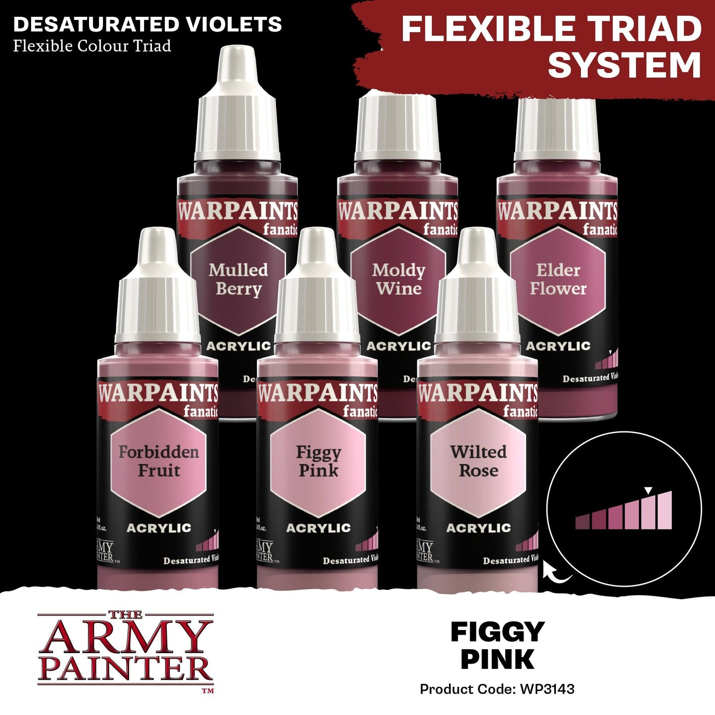 Figgy Pink (Warpaints Fanatic Acrylics) - ZZGames.dk