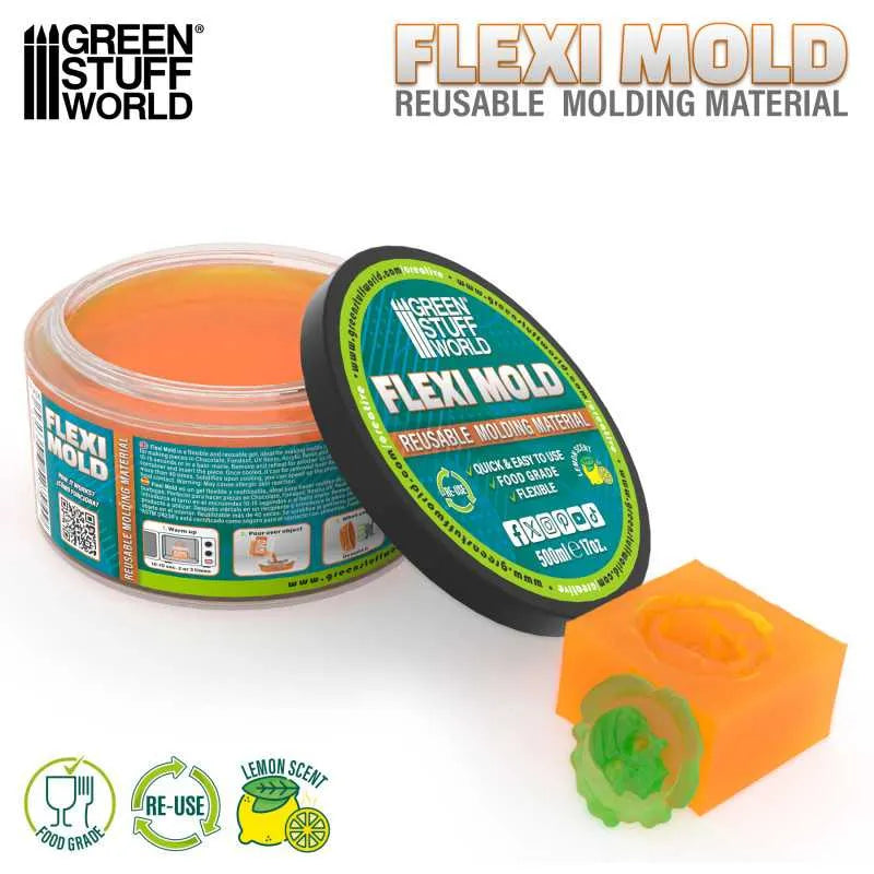 
                  
                    Flexi Mold - Reusable Molding Material
                  
                