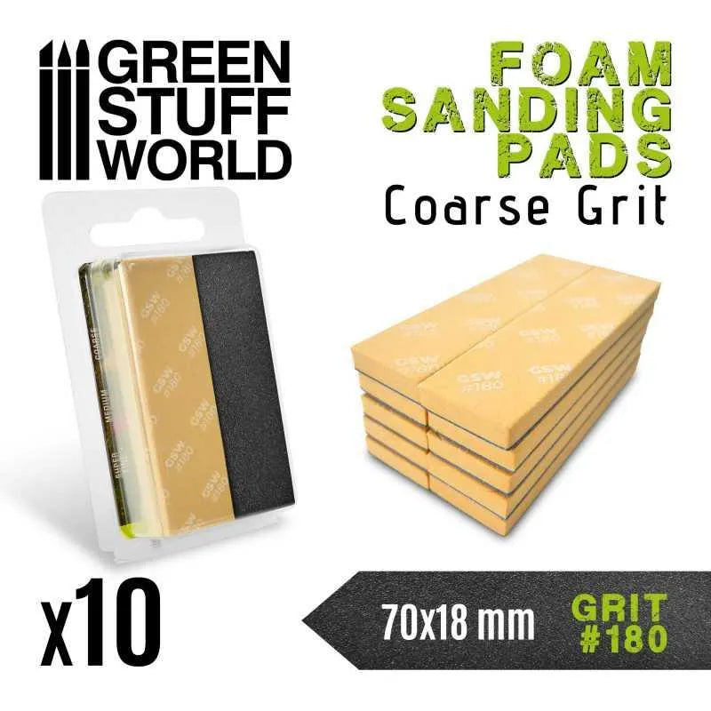 Foam Sanding Pads 180 grit - ZZGames.dk