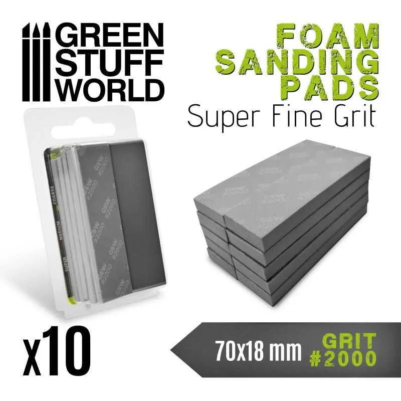 Foam Sanding Pads 2000 grit - ZZGames.dk