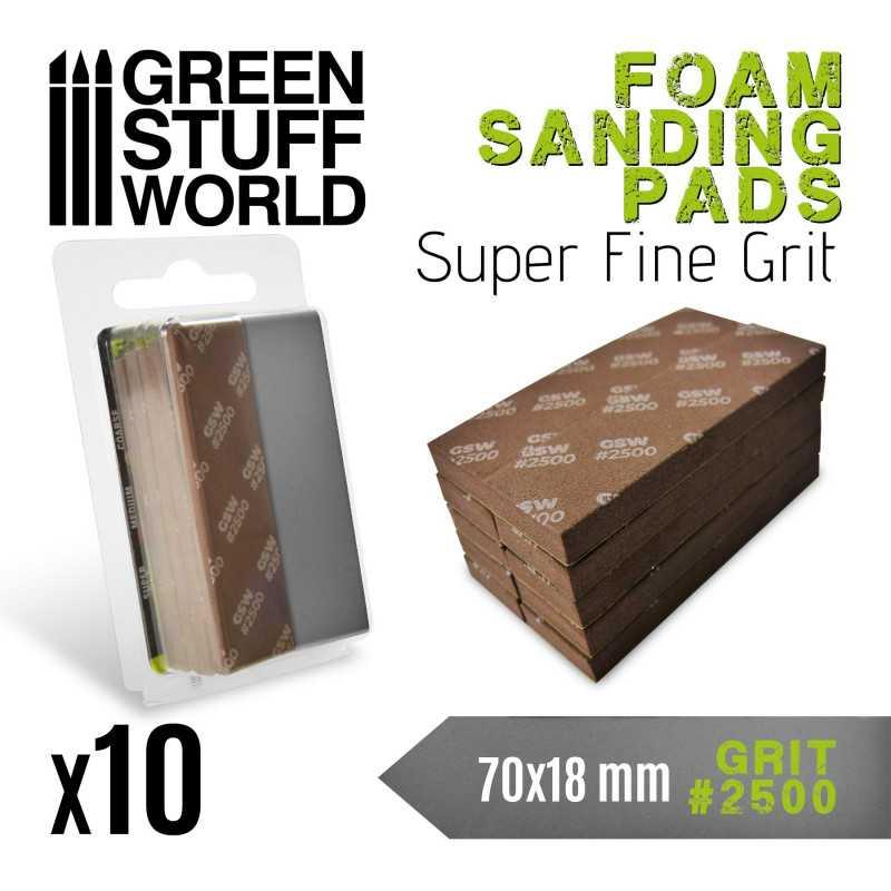 Foam Sanding Pads 2500 grit - ZZGames.dk