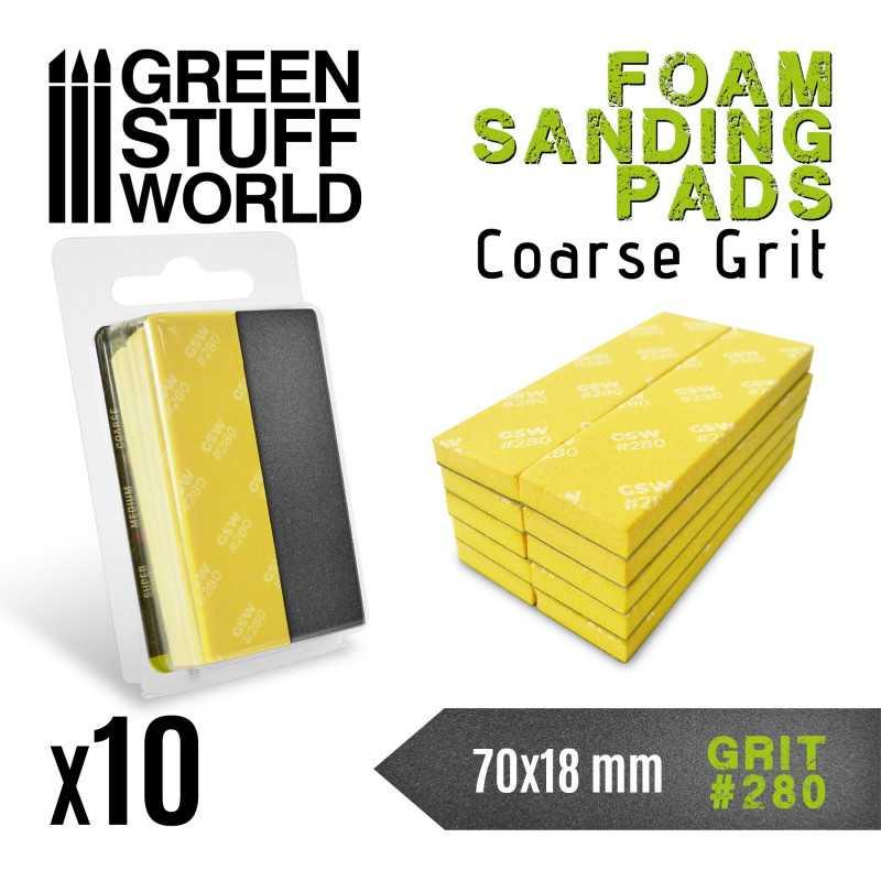 Foam Sanding Pads 280 grit - ZZGames.dk