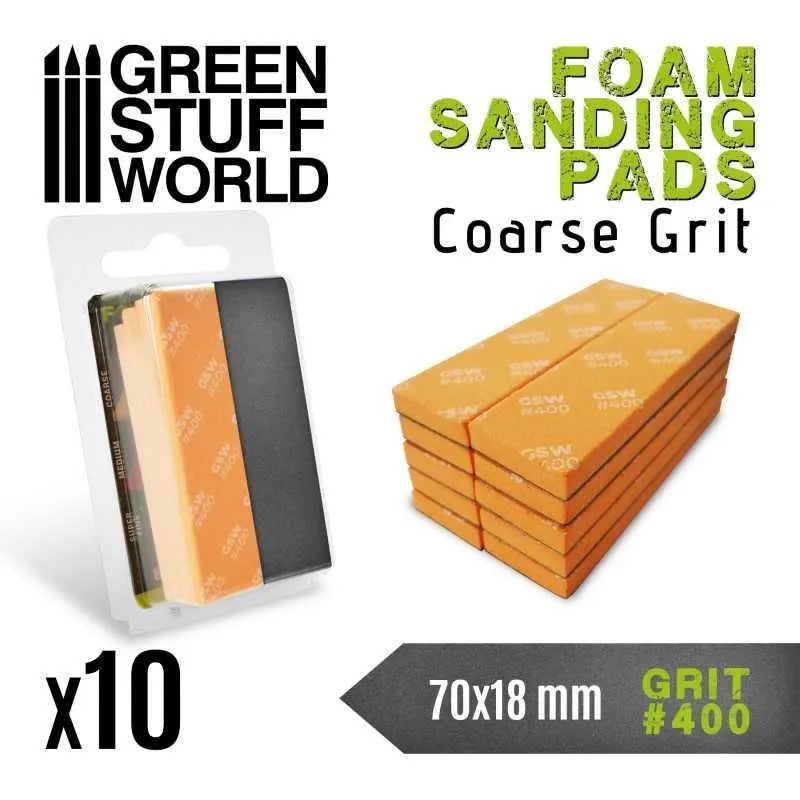 Foam Sanding Pads 400 grit - ZZGames.dk