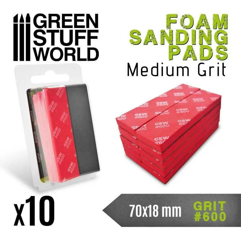 Foam Sanding Pads 600 grit - ZZGames.dk