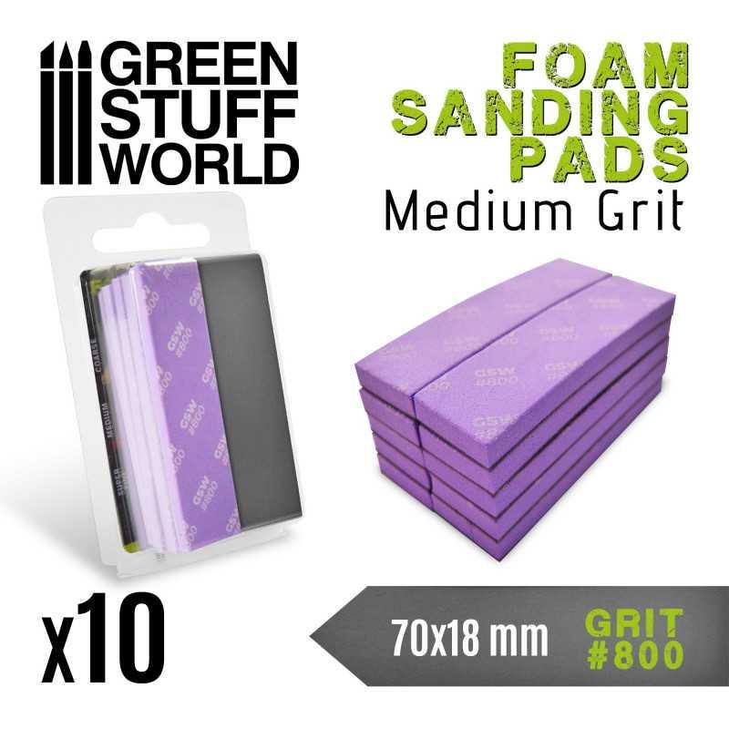 Foam Sanding Pads 800 grit - ZZGames.dk