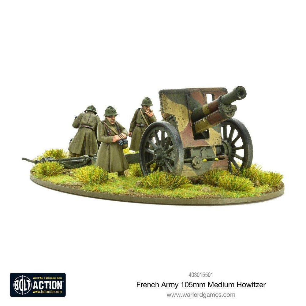 French Army 105mm Medium Howitzer - ZZGames.dk