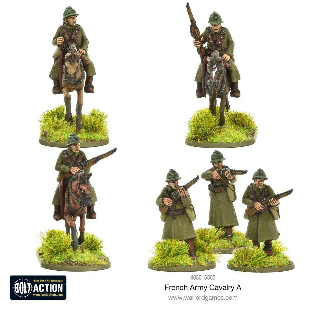 French Army Cavalry A - ZZGames.dk