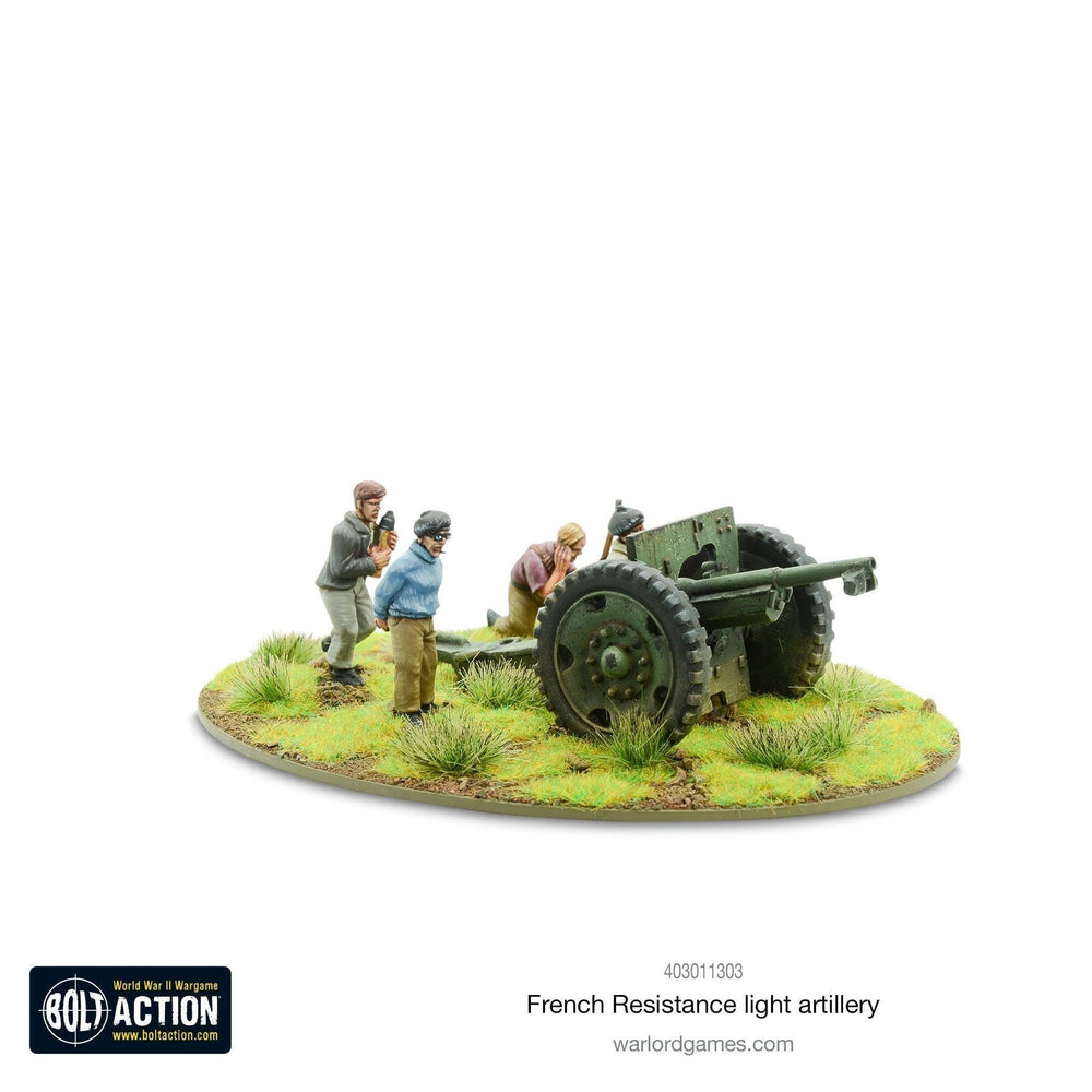 French Resistance Light Artillery - ZZGames.dk