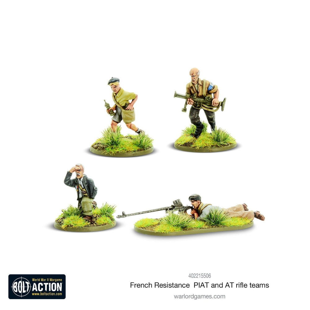 French Resistance PIAT & Anti-tank rifle teams - ZZGames.dk