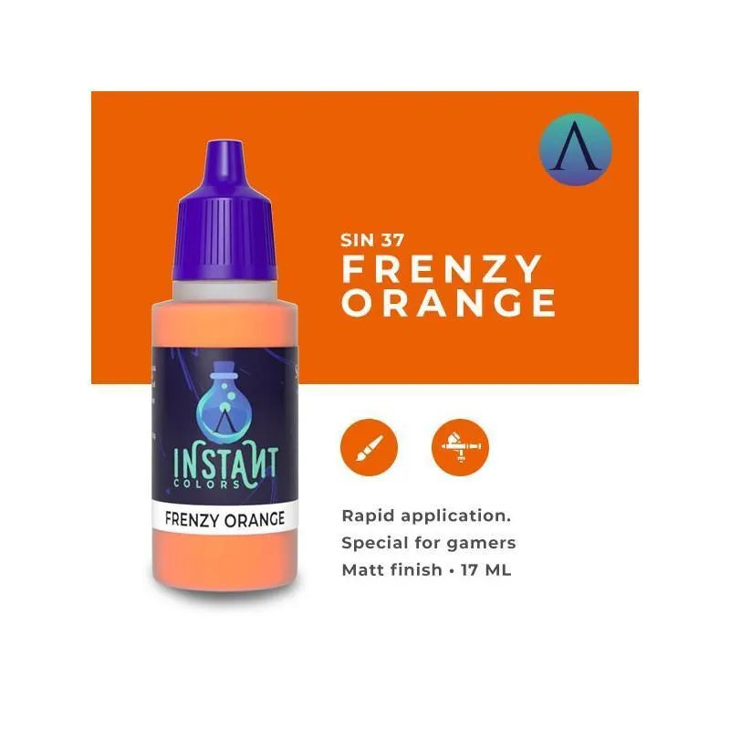 Frenzy Orange (Instant Color) - ZZGames.dk