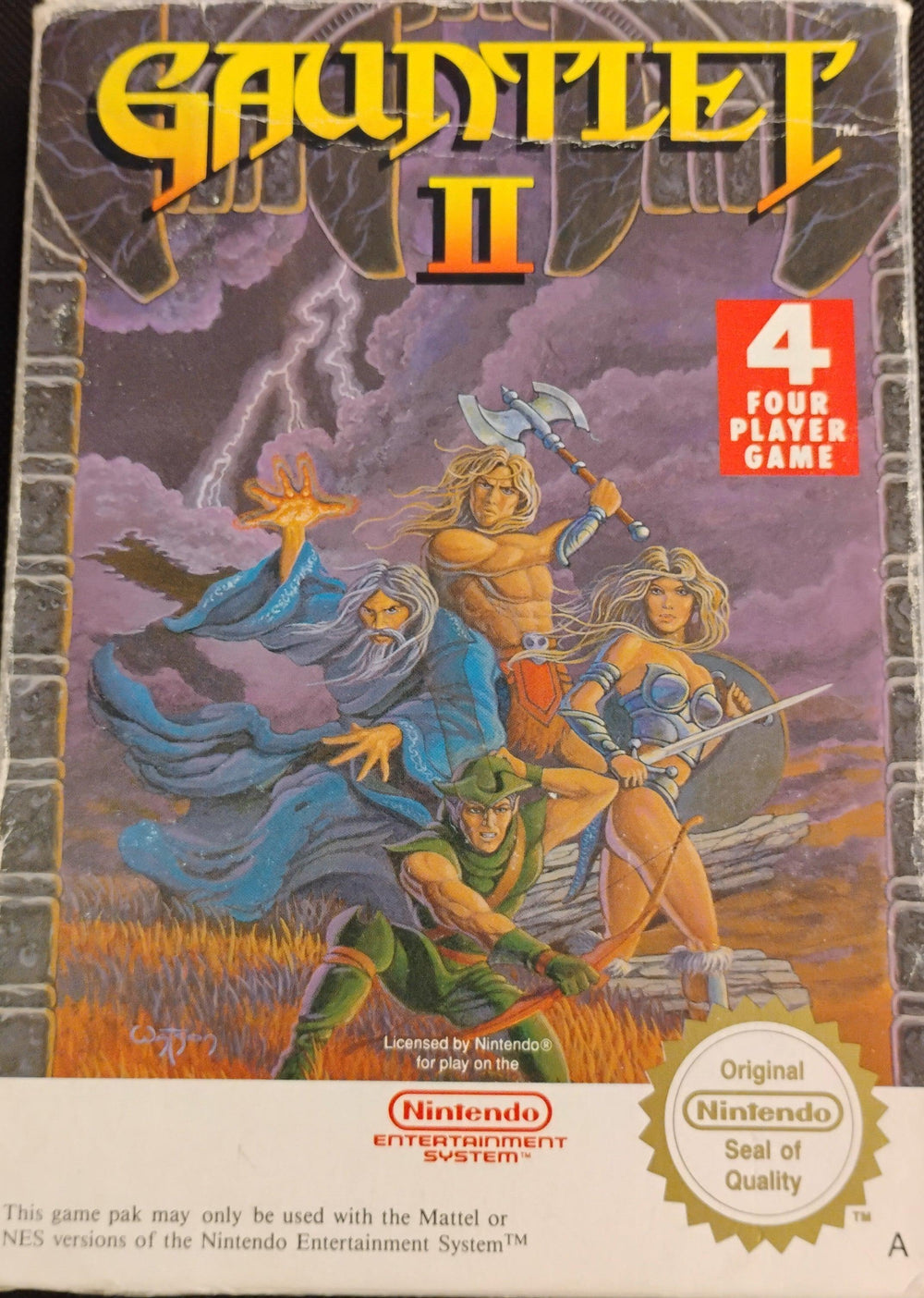 Gauntlet 2 i æske (UKV) (Kosmetiske fejl) - ZZGames.dk