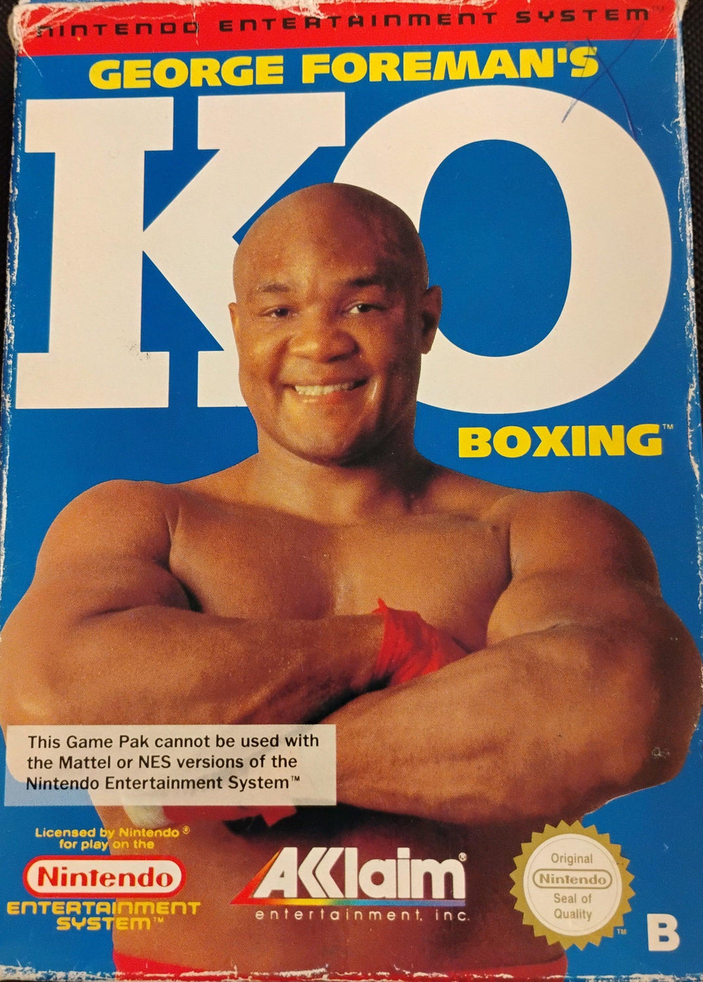 George Foreman's KO Boxing i æske (ESP) (U. manual) (Kosmetiske fejl) - ZZGames.dk