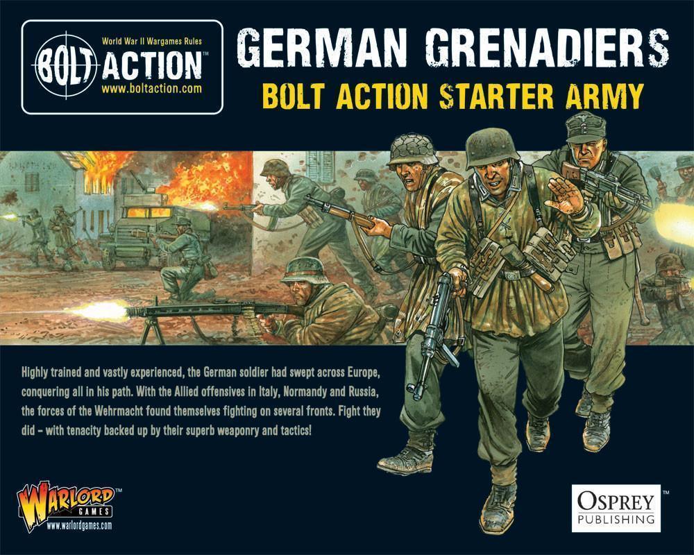 German Grenadiers Starter Army - ZZGames.dk