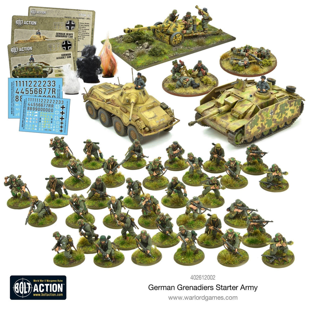 German Grenadiers Starter Army - ZZGames.dk