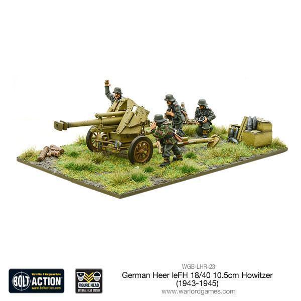 German Heer 105mm Gun & Crew - ZZGames.dk