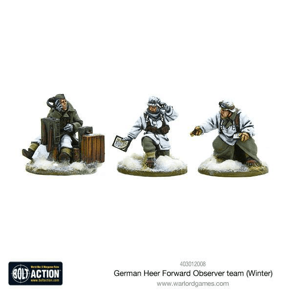 German Heer Forward Observer team (Winter) - ZZGames.dk