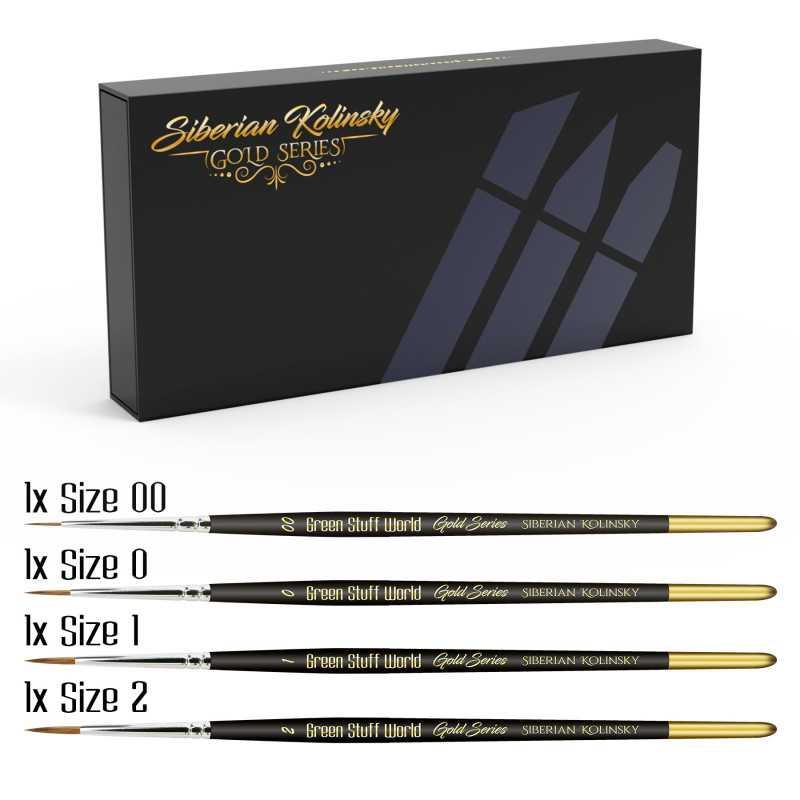 GOLD SERIES Premium Brush Set - ZZGames.dk