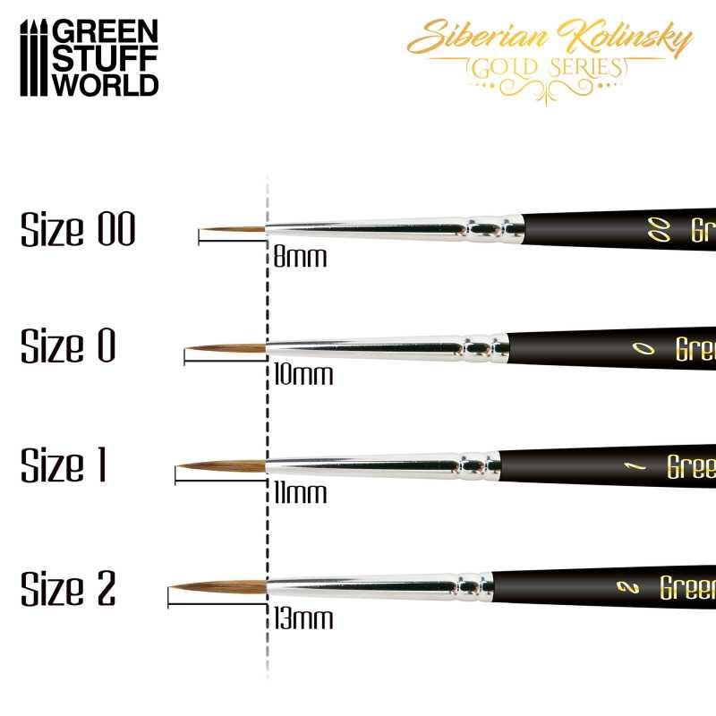 GOLD SERIES Premium Brush Set - ZZGames.dk