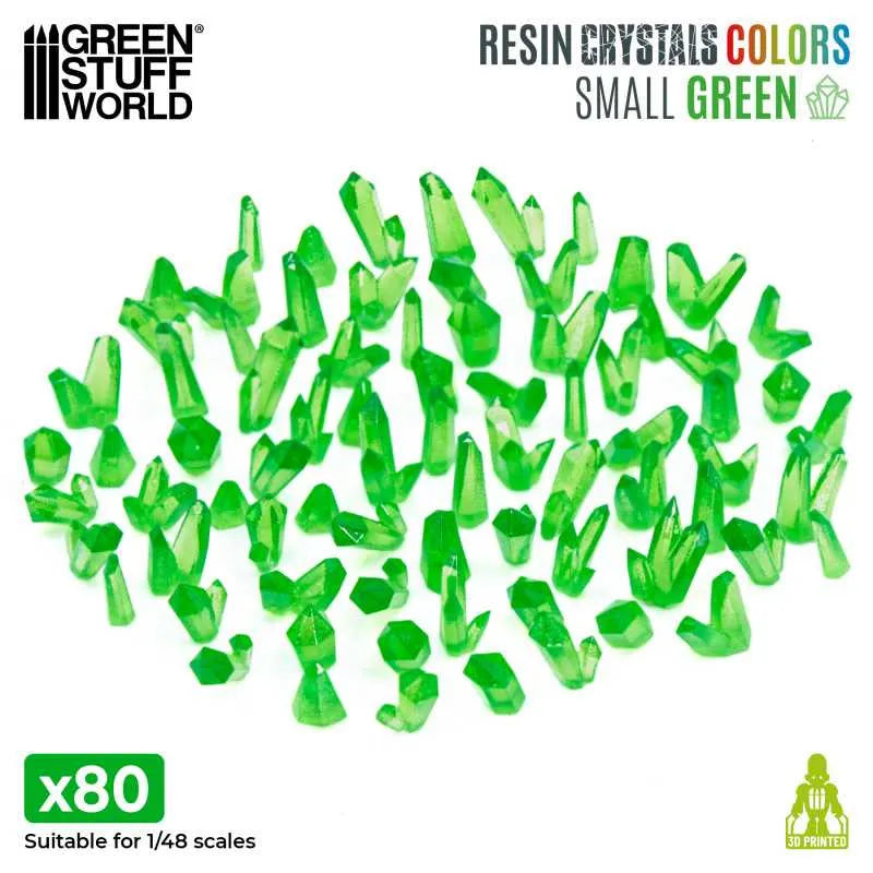 
                  
                    Resin Crystals - Small GREEN x80
                  
                