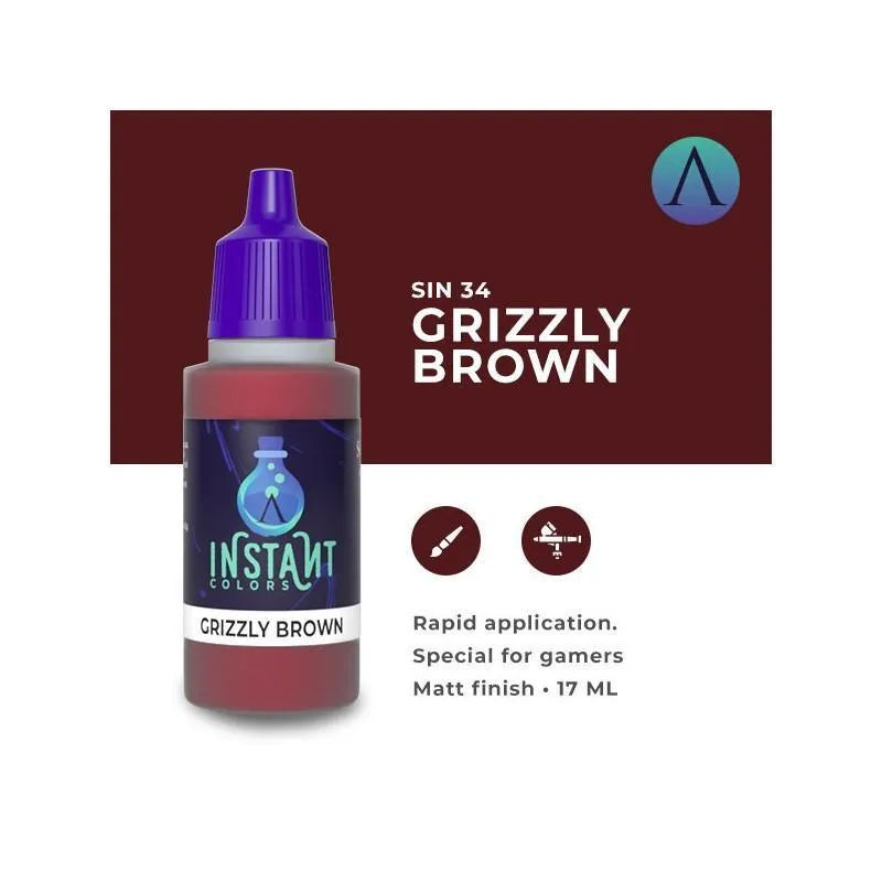 Grizzly Brown (Instant Color) - ZZGames.dk