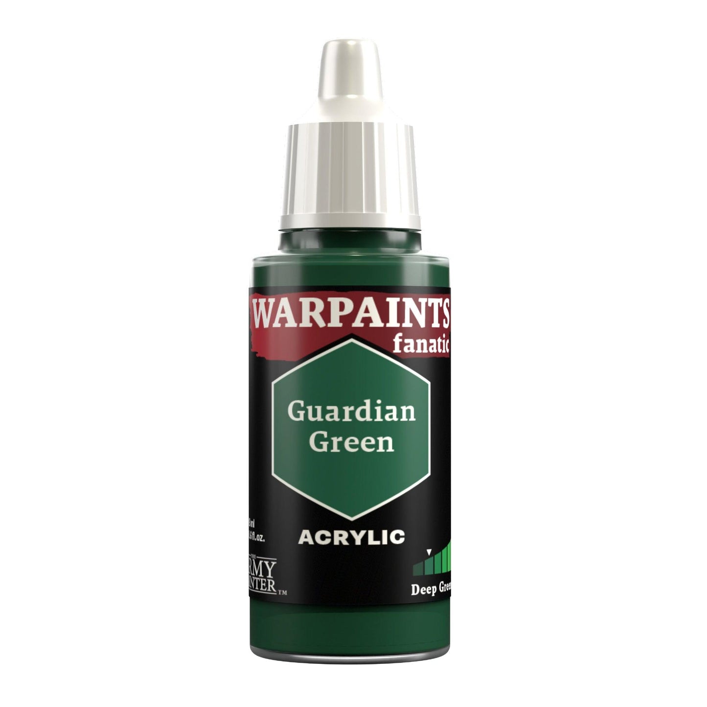 Guardian Green (Warpaints Fanatic Acrylics) - ZZGames.dk