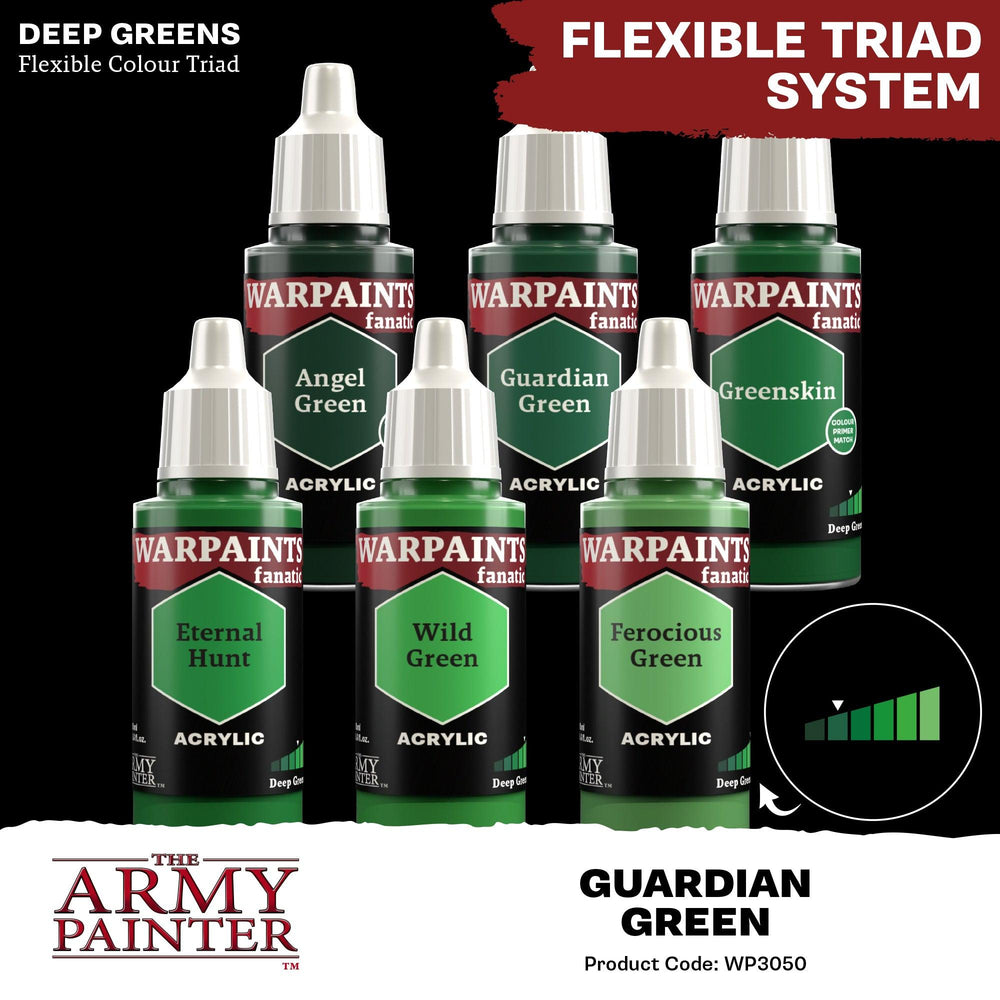 
                  
                    Guardian Green (Warpaints Fanatic Acrylics) - ZZGames.dk
                  
                