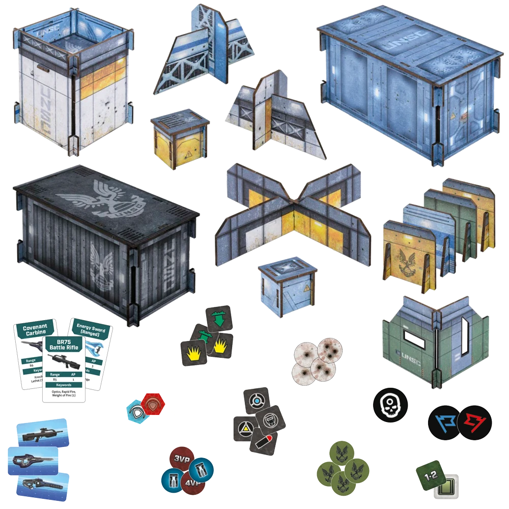 Halo: Flashpoint - UNSC Base Terrain Set