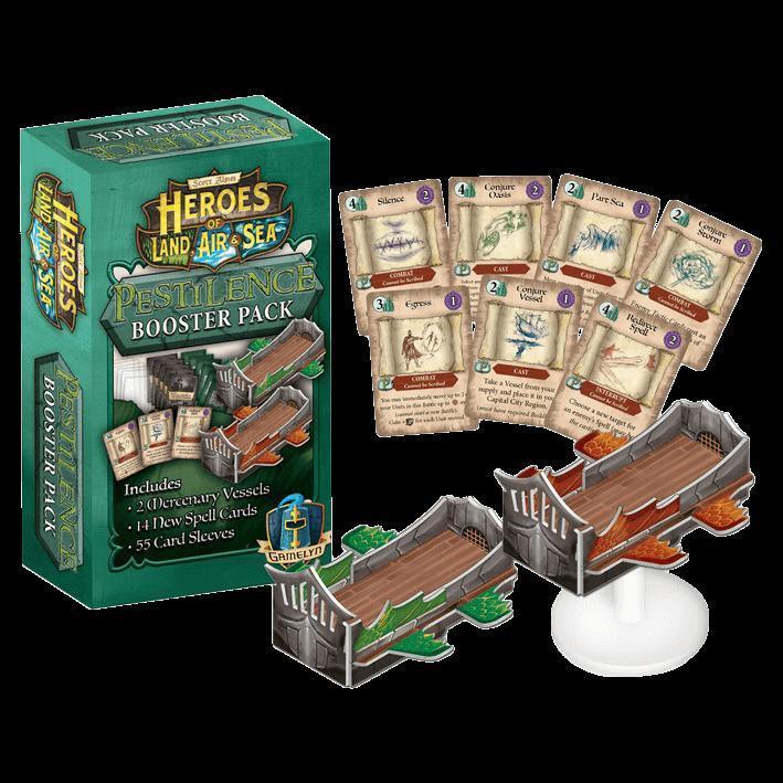 Heroes of Land, Air & Sea - Pestilence Booster Pack - ZZGames.dk