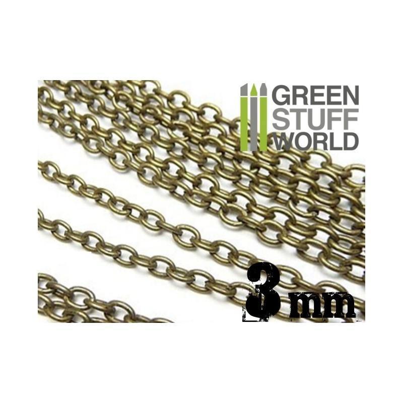 Hobby Chain 3mm - Bronze - ZZGames.dk