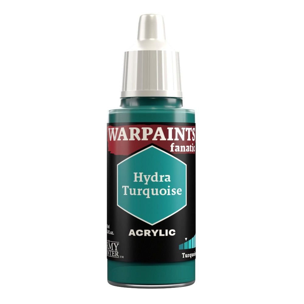 
                  
                    Hydra Turquoise (Warpaints Fanatic Acrylics) - ZZGames.dk
                  
                