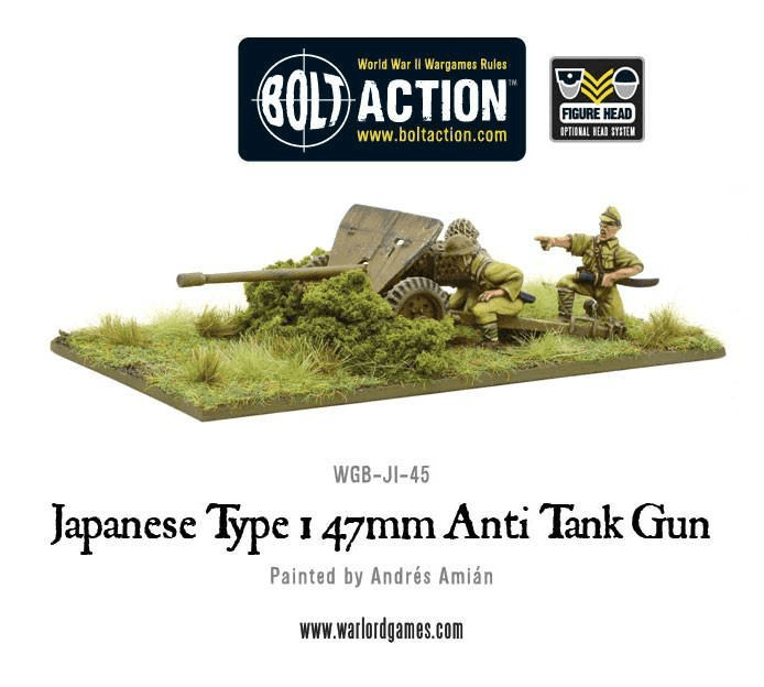 Imperial Japanese Type 47mm Anti Tank Gun - ZZGames.dk