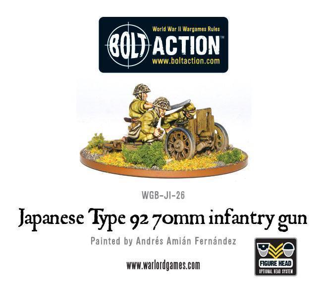 Imperial Japanese Type 92 70mm Infantry Gun - ZZGames.dk