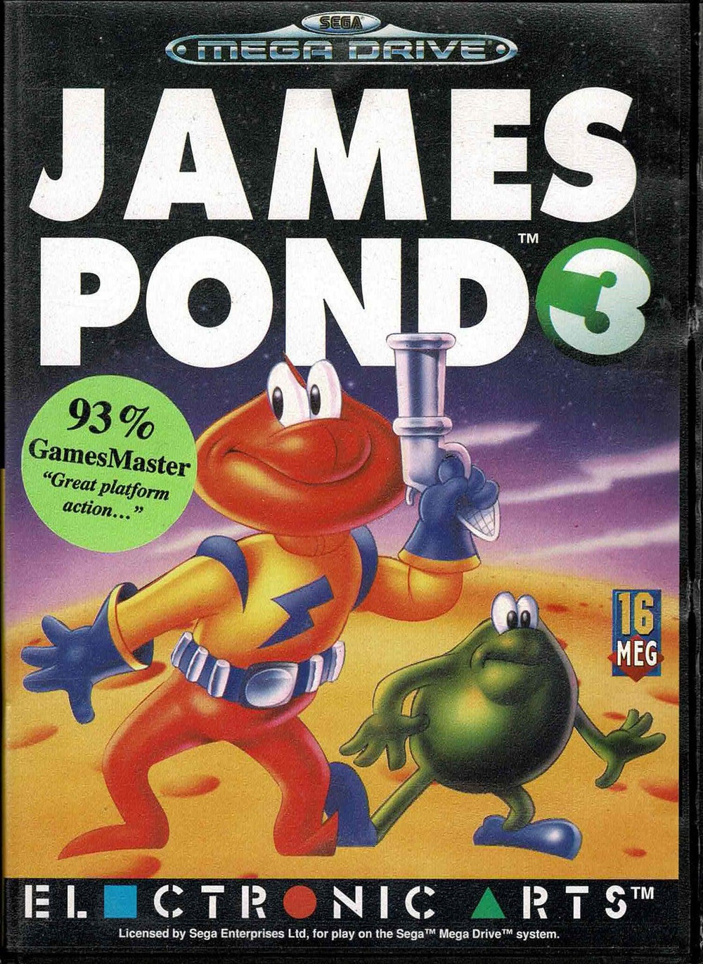 James Pond 3 - ZZGames.dk