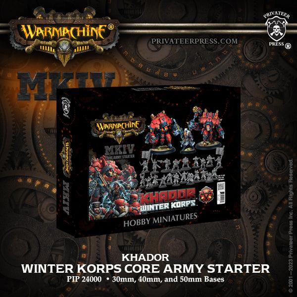 Khador Winter Korps Core Army Starter - ZZGames.dk